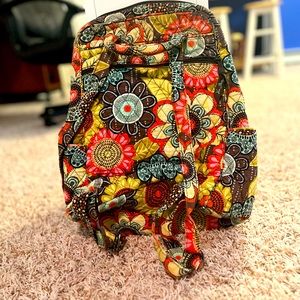 Vera Bradley backpack with floral print